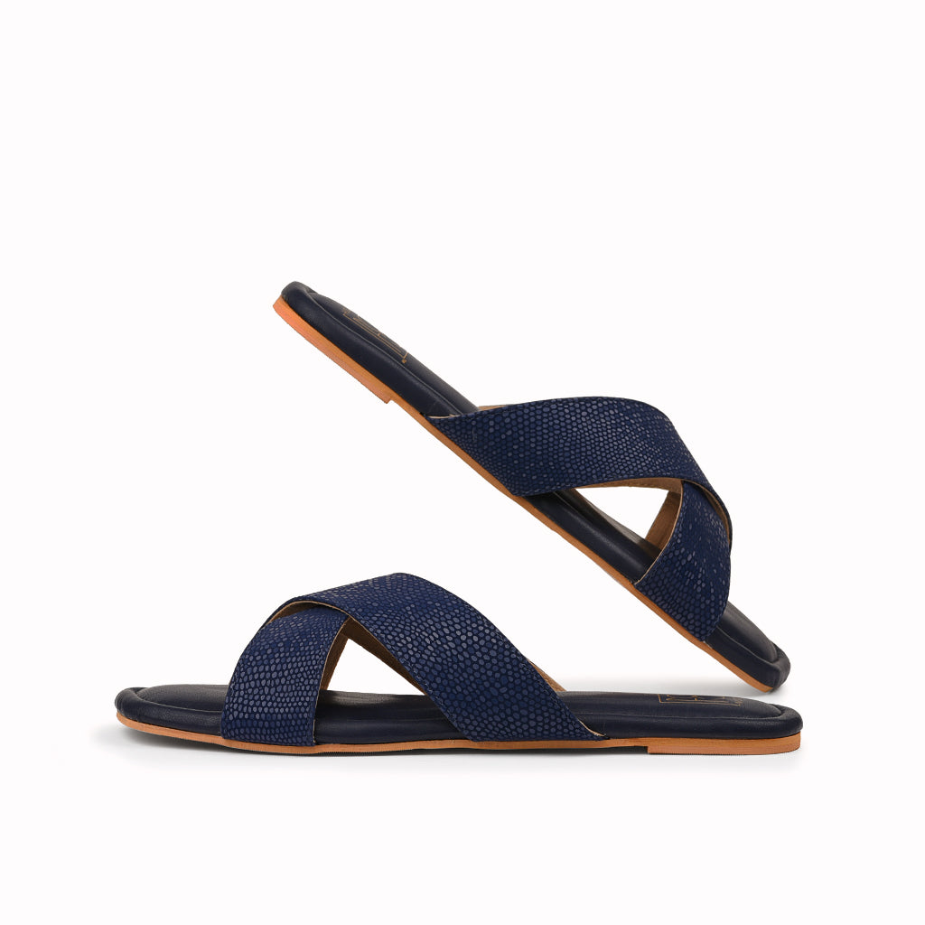 Criss cross slippers womens sales