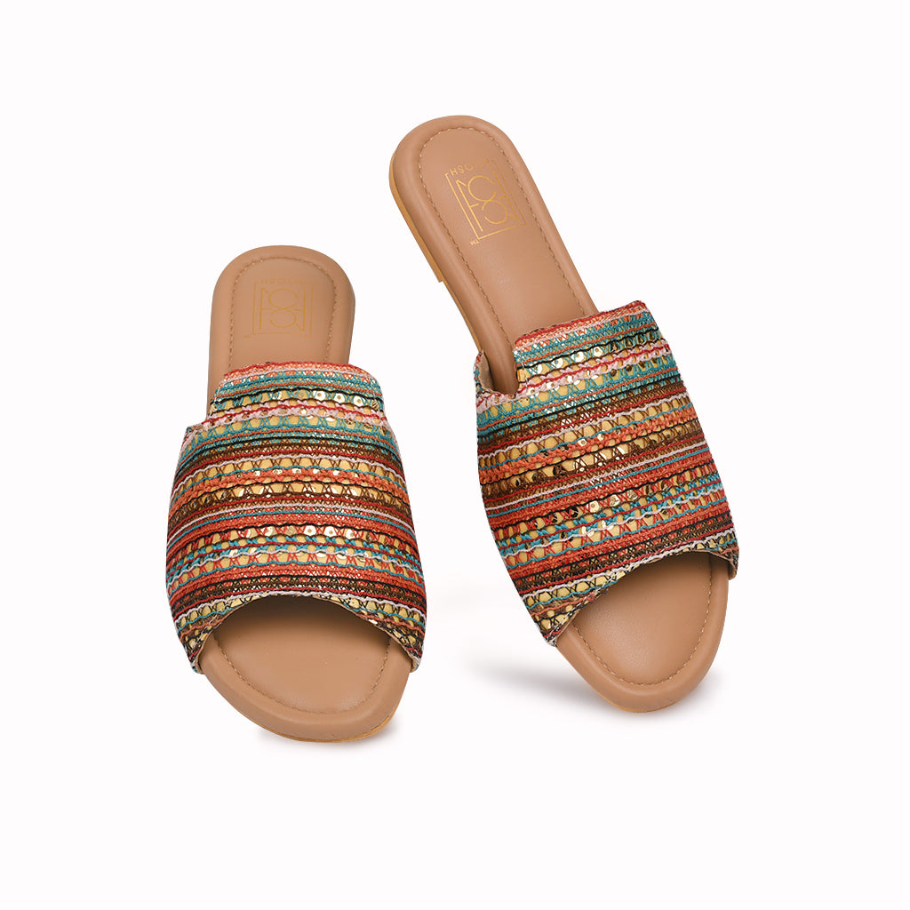 Open toe slide sandals deals